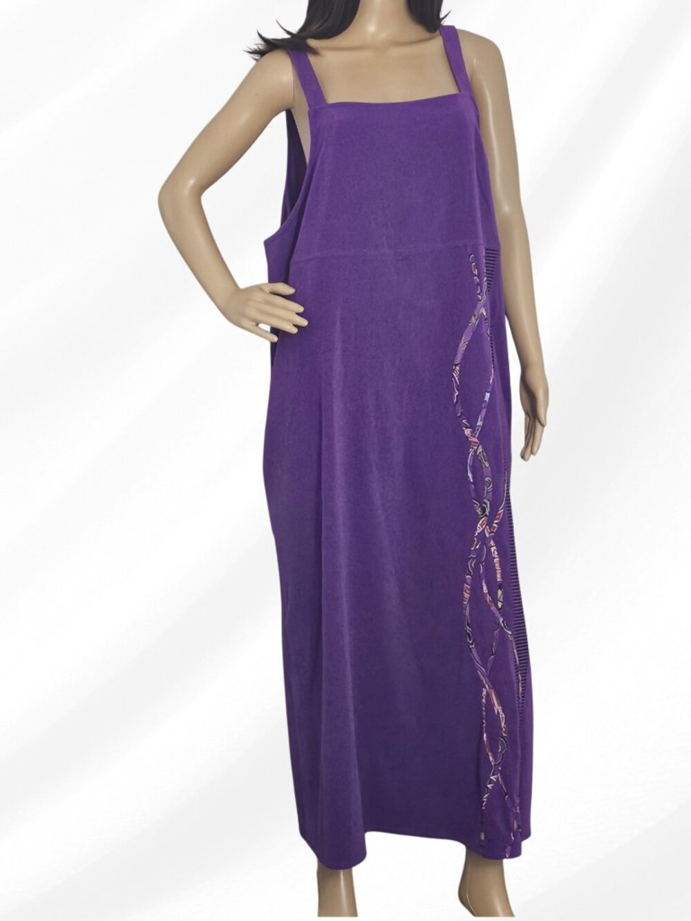Koos of Course Purple Sleeveless Dress Size 1X NWT Midi Dress